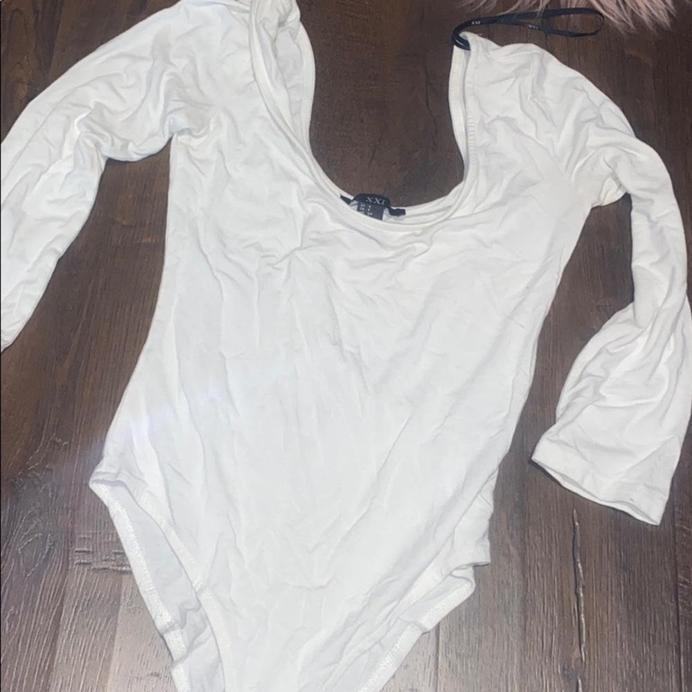 White BODY SUIT